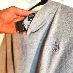 Harley Davidson - XL - Grey long-sleeved - $25